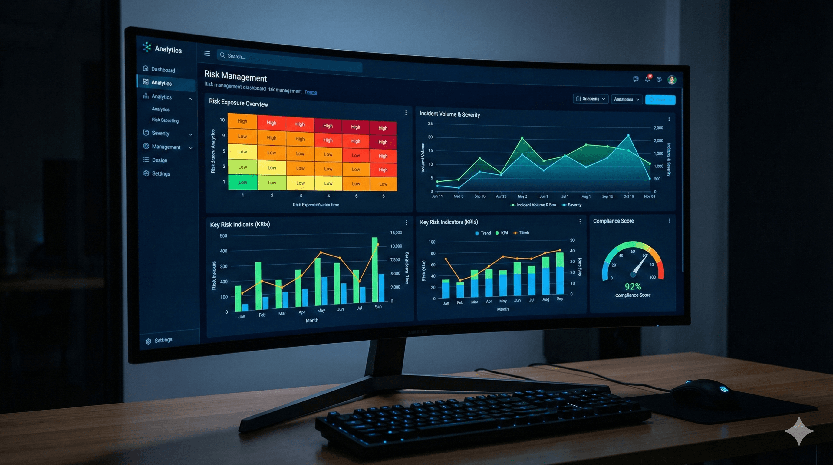Risk Management Dashboard